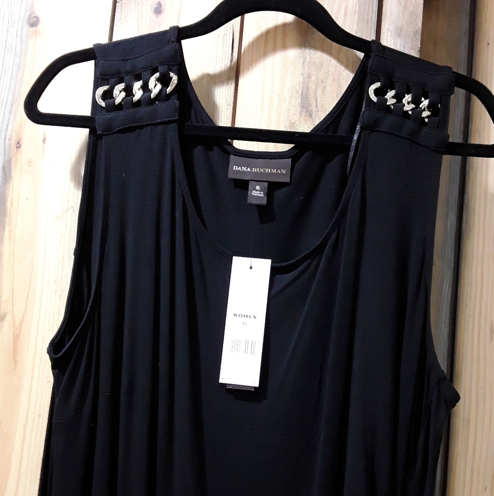New Dana Buchman Black Dress - new with tags